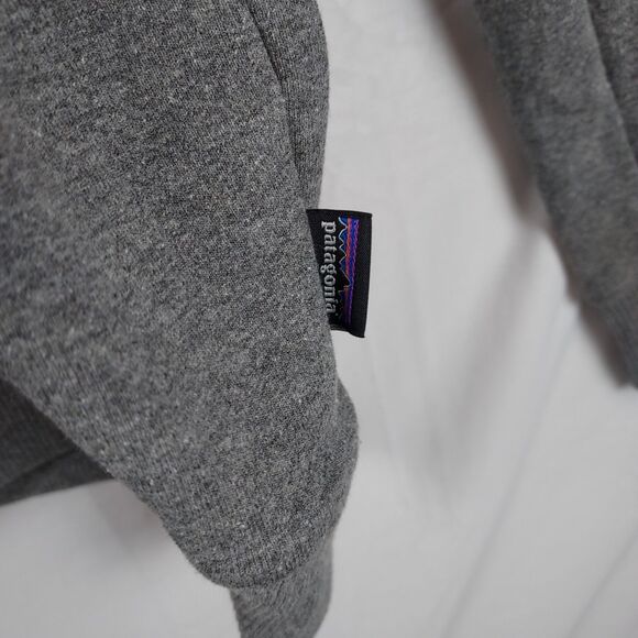 Patagonia P-6 Logo Uprisal Hoody Gray Men’s Medium Regular Fit Recycled Cotton - Picture 5 of 11